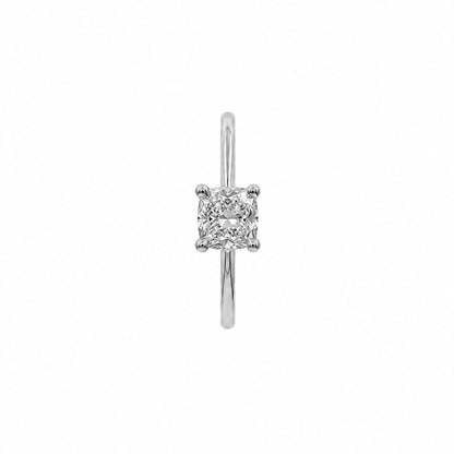 Classic White Gold Solitaire Diamond Ring